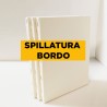CM.80X80 - Set 3 Telai telati Artecreo misto cotone 300 gr/mq, spillatura sul bordo, spessore normale, made in Italy