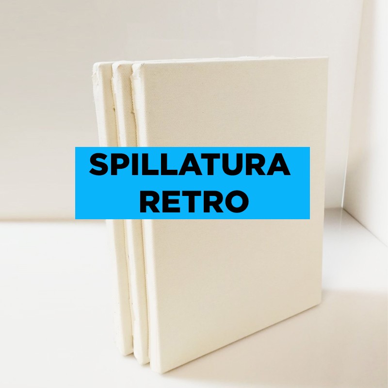 CM.70X100 - Set 3 Telai telati Artecreo misto cotone 300 gr/mq, spillatura sul retro, spessore normale, made in Italy