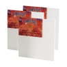 CM.24X30 - Set 3 Telai telati Pintura Museum 100% cotone 340 gr/mq, spillatura sul retro, spessore normale