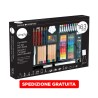 Daler Rowney Simply Art Set 163pz Set Studio completo con cavalletto