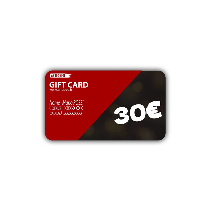 Gift Card Artecreo 30 euro