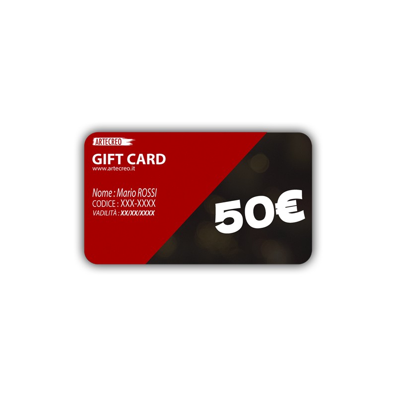 Gift Card Artecreo 50 euro
