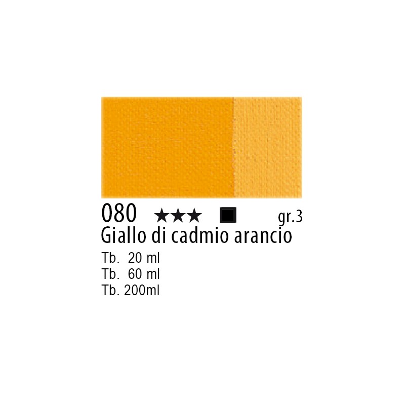 Maimeri Olio Classico Giallo di cadmio arancio