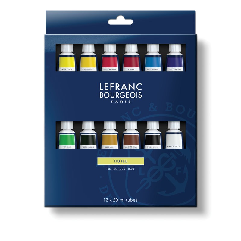 Lefranc Olio Fine Set 12 tubi da 20ml