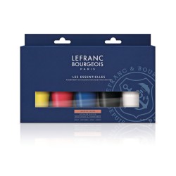 Lefranc Acrilico Fine Set 5 tubi da 80ml