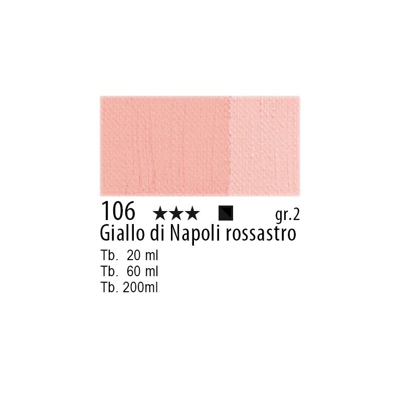 Maimeri Olio Classico Giallo di Napoli rossastro