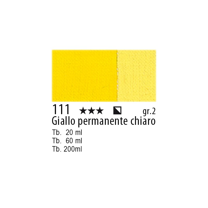 Maimeri Olio Classico Giallo permanente chiaro