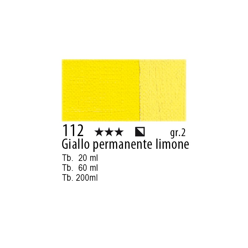 Maimeri Olio Classico Giallo permanente limone
