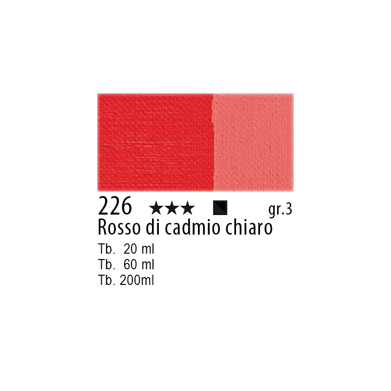 Maimeri Olio Classico Rosso di cadmio chiaro