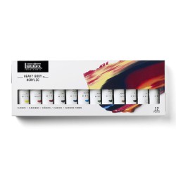 Liquitex Heavy Body Acrylic Classic Set 12 tubi da 59ml