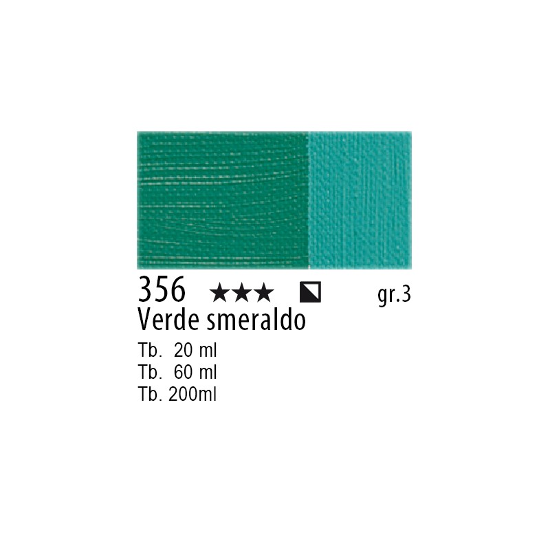 356 - Maimeri Olio Classico Verde smeraldo (P. Veronese)