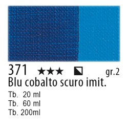 371 - Maimeri Olio Classico Blu di cobalto scuro imit.
