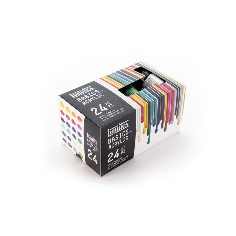Liquitex Basics Acrylic Set 24 tubi da 22ml