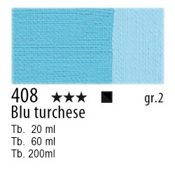 408 - Maimeri Olio Classico Blu turchese