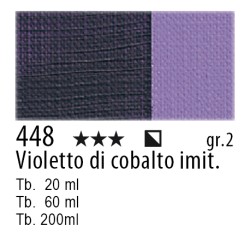 448 - Maimeri Olio Classico Violetto di cobalto imit.