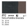 492 - Maimeri Olio Classico Terra d'ombra bruciata