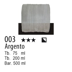 003 - Maimeri Acrilico Argento