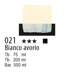 021 - Maimeri Acrilico Bianco avorio