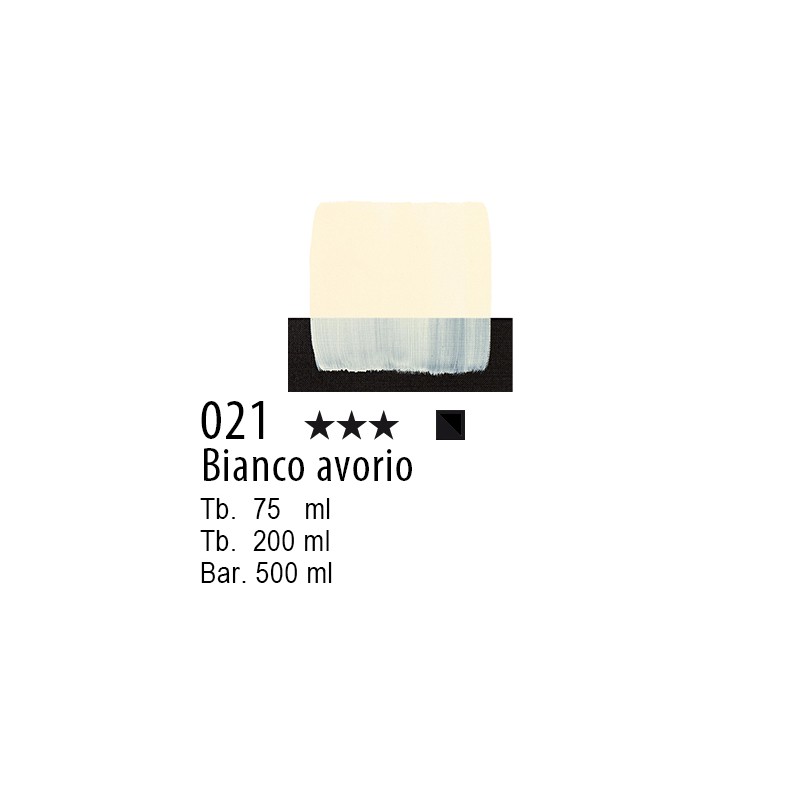 021 - Maimeri Acrilico Bianco avorio