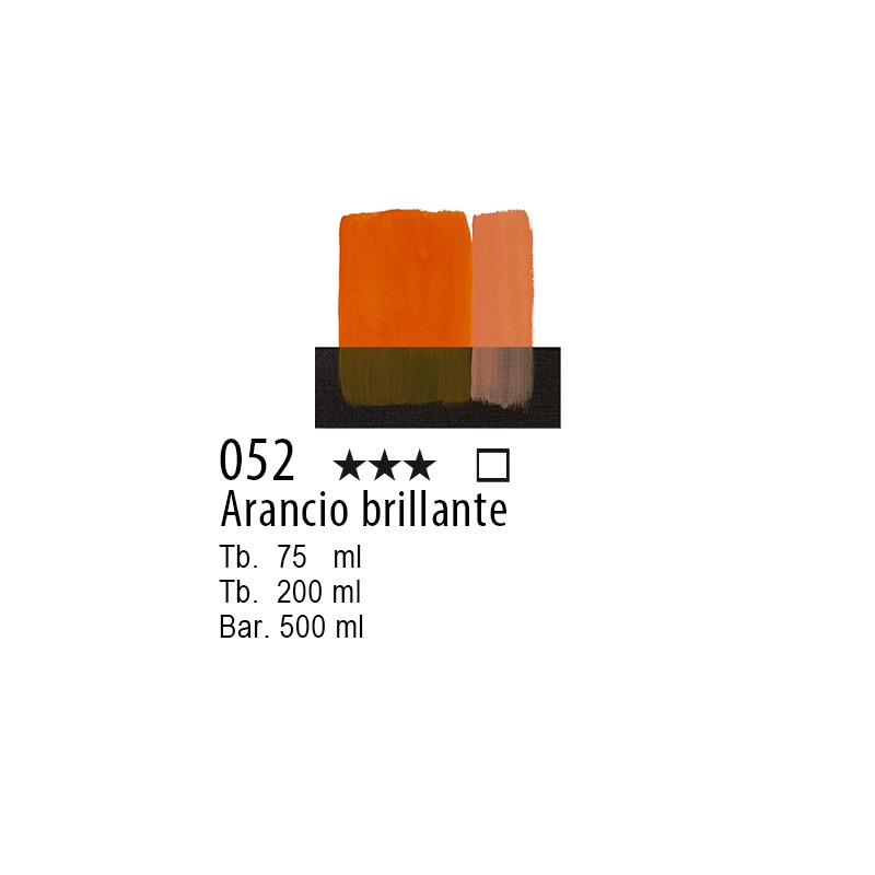 052 - Maimeri Acrilico Arancio brillante