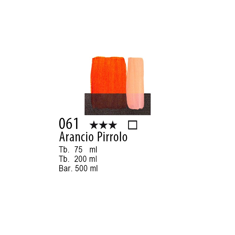 061 - Maimeri Acrilico Arancio Pirrolo