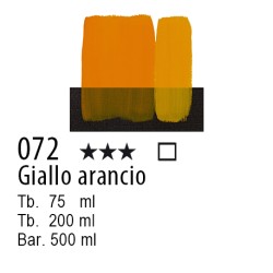 072 - Maimeri Acrilico Giallo arancio