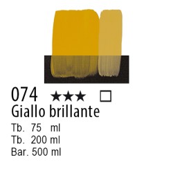 074 - Maimeri Acrilico Giallo brillante