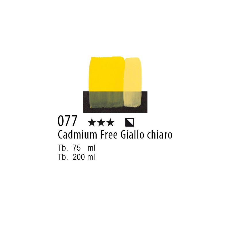 077 - Maimeri Acrilico Cadmium Free Giallo chiaro