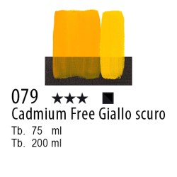 079 - Maimeri Acrilico Cadmium Free Giallo scuro