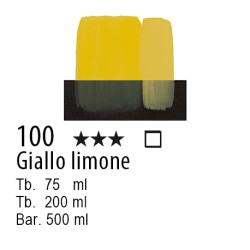 100 - Maimeri Acrilico Giallo limone