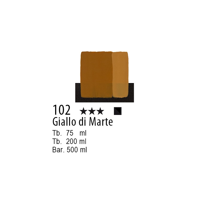 102 - Maimeri Acrilico Giallo di Marte