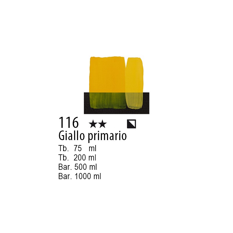 116 - Maimeri Acrilico Giallo primario
