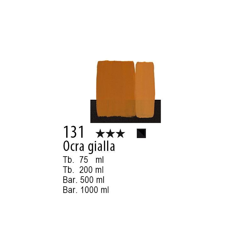 131 - Maimeri Acrilico Ocra gialla