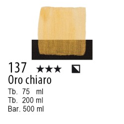 137 - Maimeri Acrilico Oro chiaro