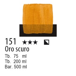 151 - Maimeri Acrilico Oro scuro