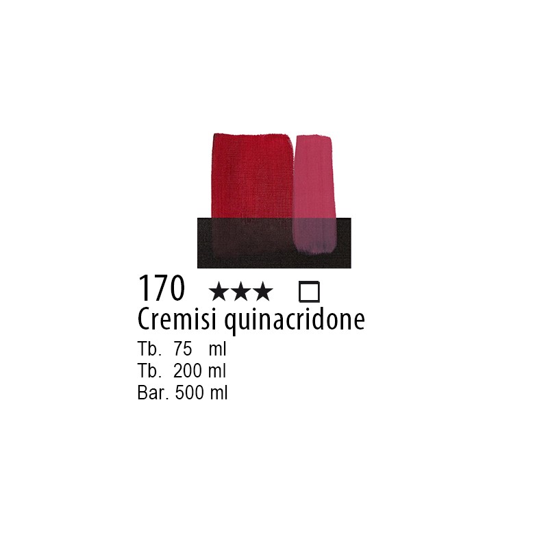 170 - Maimeri Acrilico Cremisi quinacridone