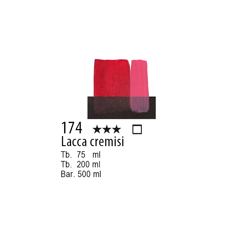 174 - Maimeri Acrilico Lacca cremisi