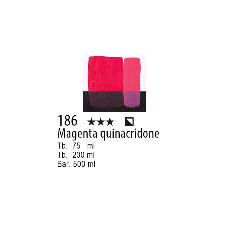 186 - Maimeri Acrilico Magenta quinacridone