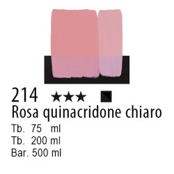 214 - Maimeri Acrilico Rosa quinacridone chiaro