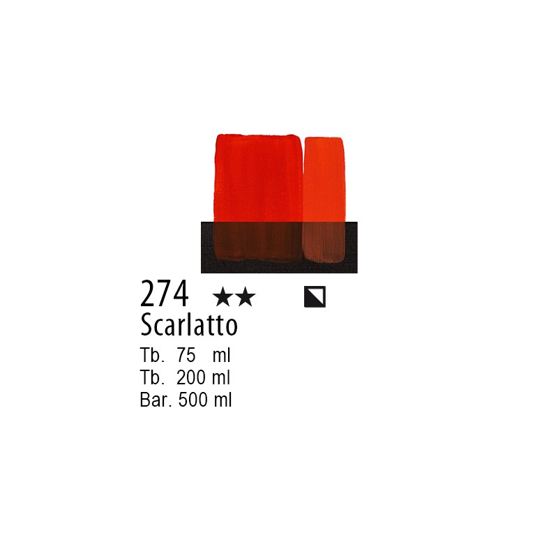 274 - Maimeri Acrilico Scarlatto