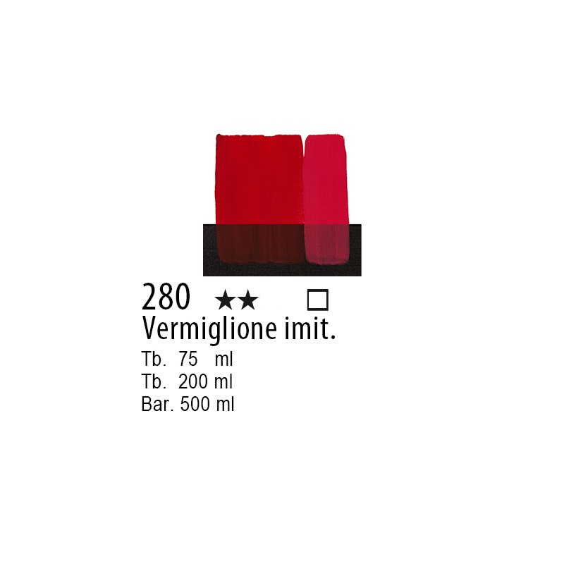 280 - Maimeri Acrilico Vermiglione imit.