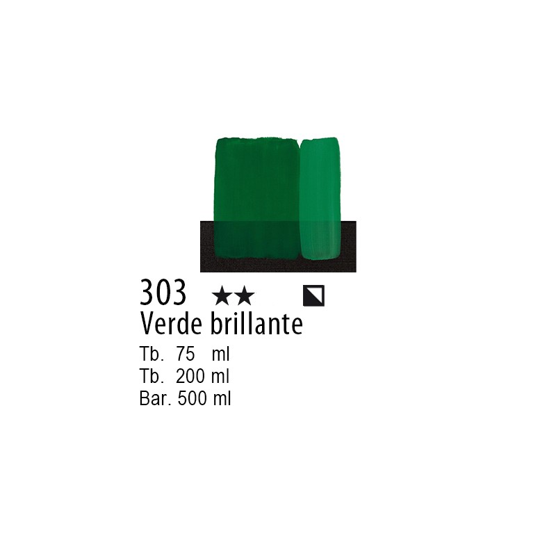 303 - Maimeri Acrilico Verde brillante