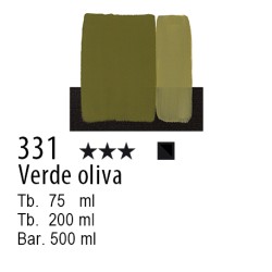 331 - Maimeri Acrilico Verde oliva