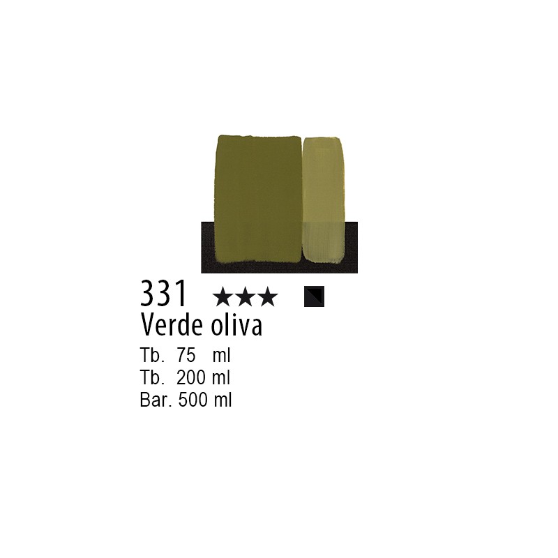 331 - Maimeri Acrilico Verde oliva