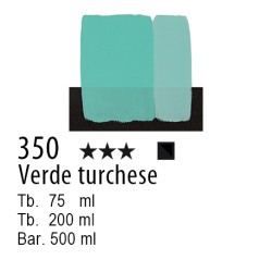 350 - Maimeri Acrilico Verde turchese