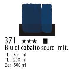 371 - Maimeri Acrilico Blu cobalto scuro imit.
