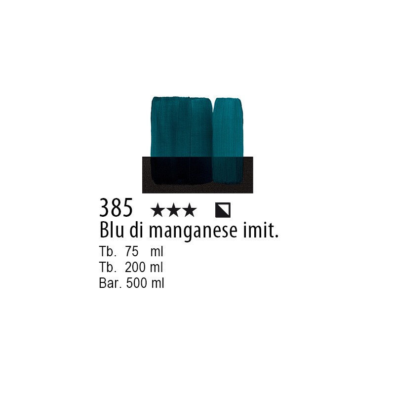 385 - Maimeri Acrilico Blu di manganese imit.