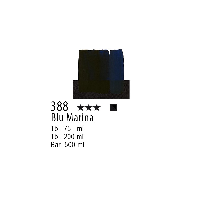 388 - Maimeri Acrilico Blu Marina