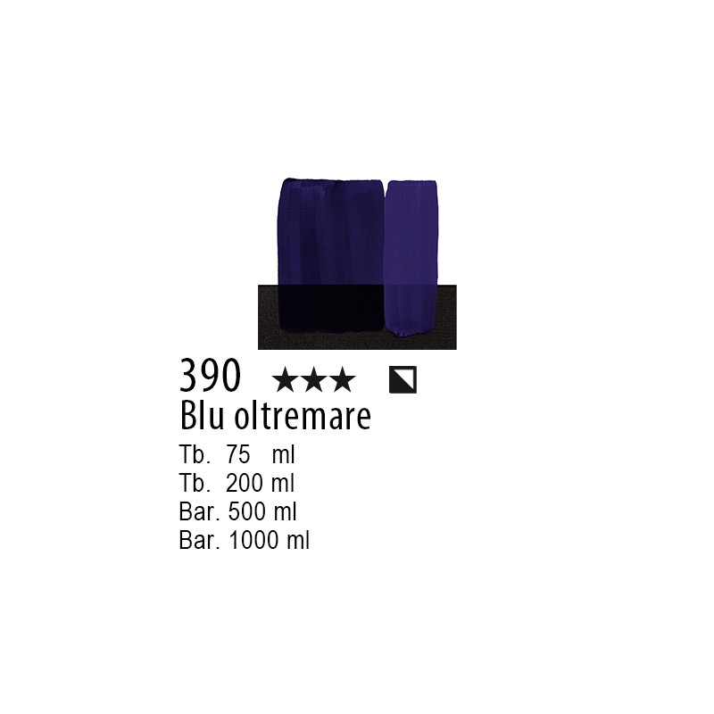 390 - Maimeri Acrilico Blu oltremare