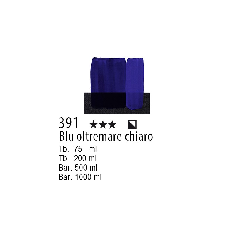 391 - Maimeri Acrilico Blu oltremare chiaro